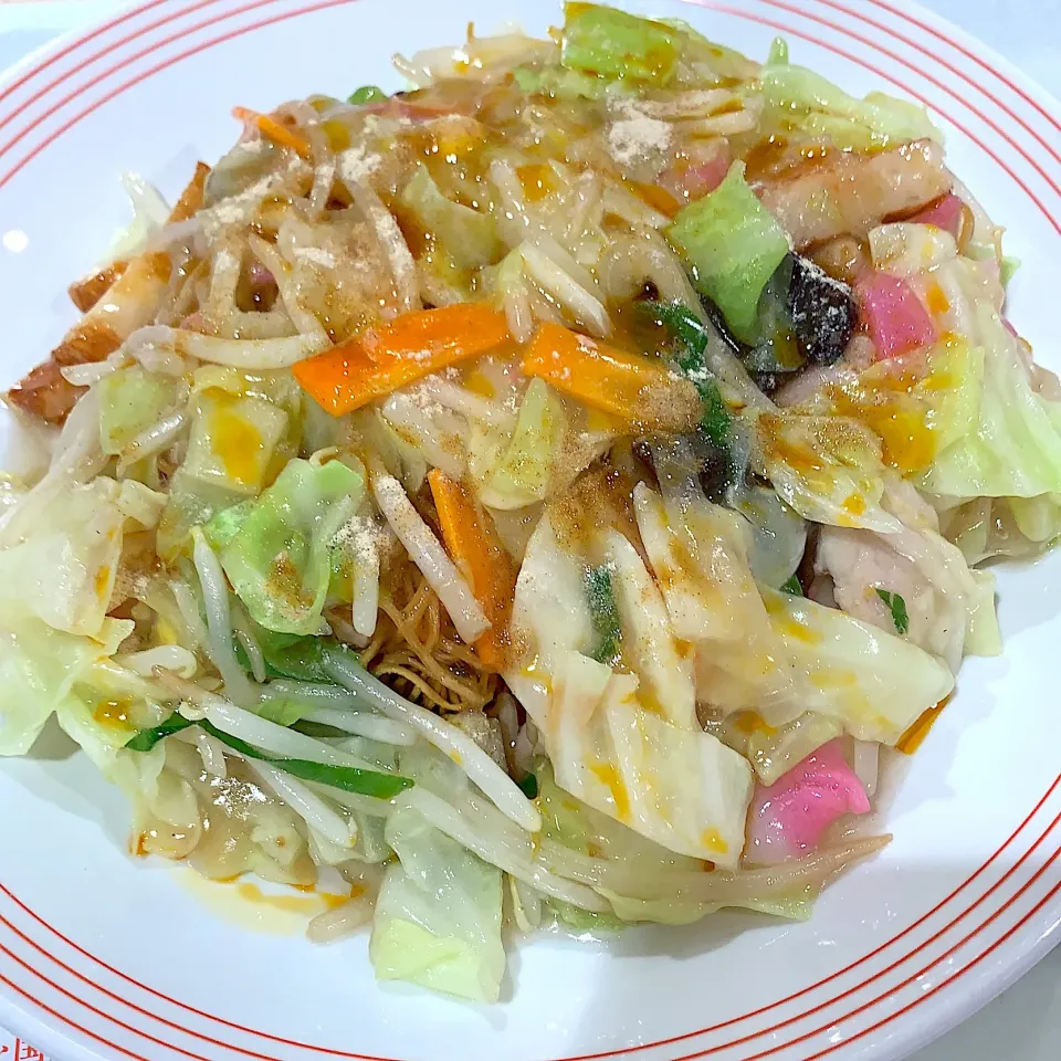 Snapdishの料理写真:長崎皿うどん(◍•ڡ•◍)❤|いつみさん