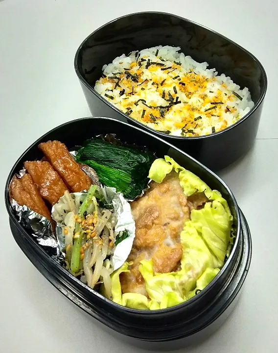 Snapdishの料理写真:6月4日のサラメシはのり玉弁当^_^|ニッパーさん