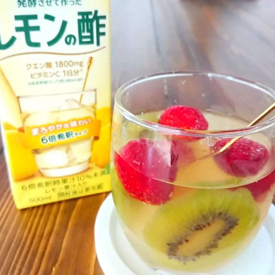 レモンの酢🍋フルーツカクテル|ankoさん