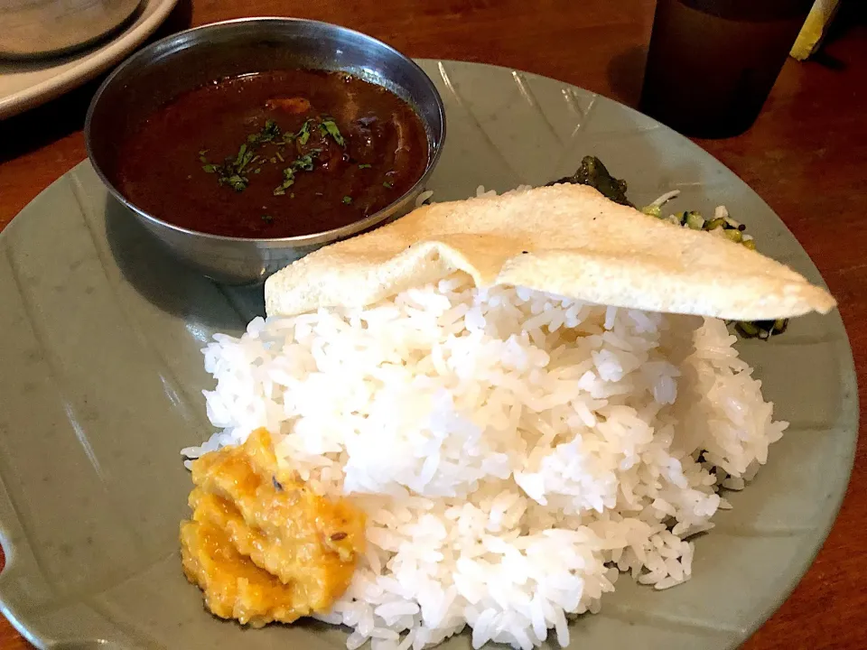 チキンカレー大盛り|tadaroさん