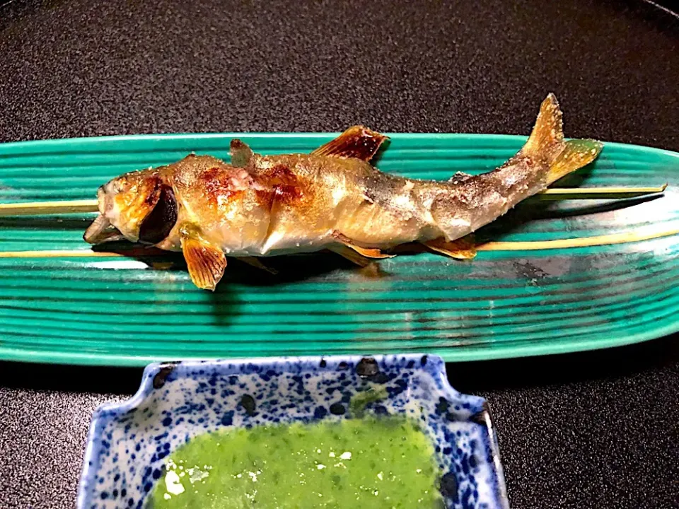 Snapdishの料理写真:琵琶湖の鮎|流線形さん