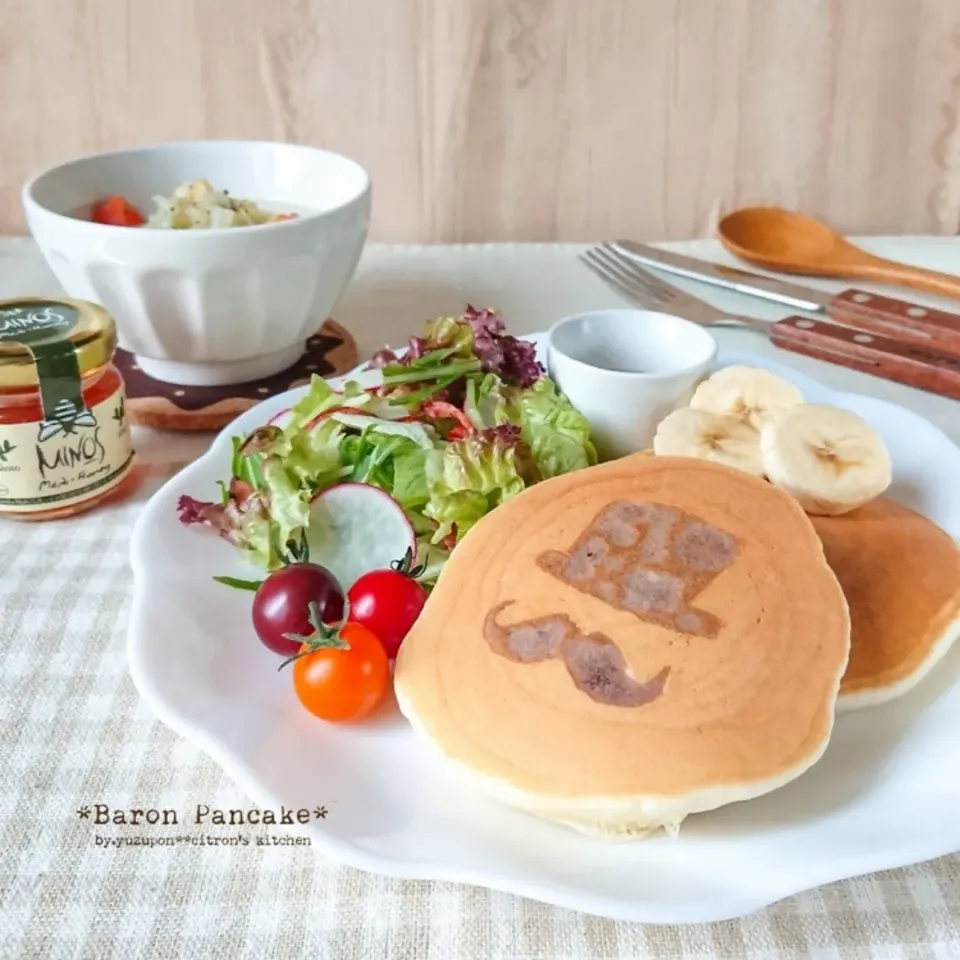 男爵ちっくなホットケーキ❤︎|ゆずぽんさん