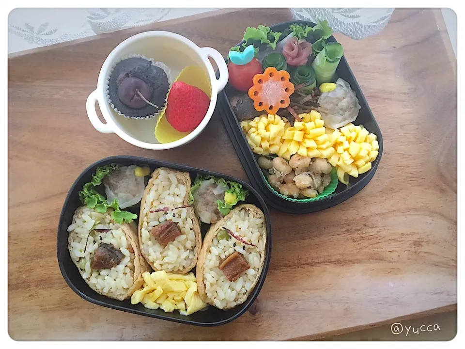 Snapdishの料理写真:JK弁当🌿2019.6.5(Wed.)|yucca@さん