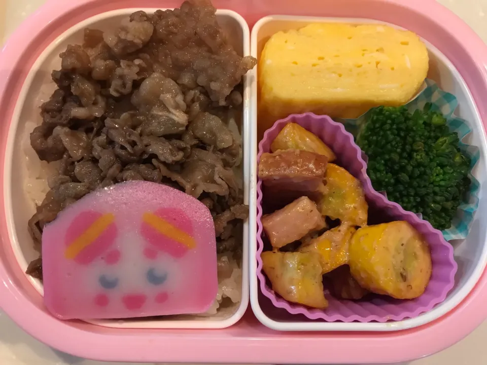 お弁当2019.6.5 初採れズッキーニ入りました♪|Hide-010さん