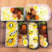 Snapdishの料理写真:ハンバーグ弁当|tomokoさん