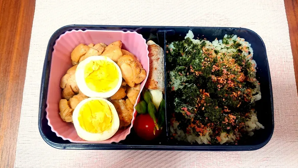 鳥のさっぱり煮🎵旦那さんお弁当🎵😊|かおるcitronさん