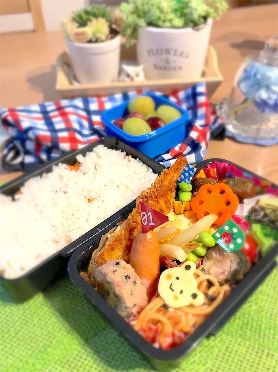 ♪小学生息子の遠足弁当♪|yukopunさん