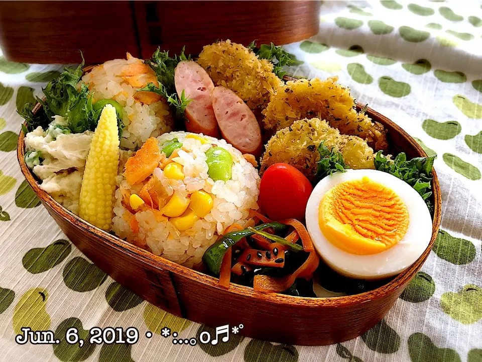 2019/06/06お弁当〜♡|いく❤️さん