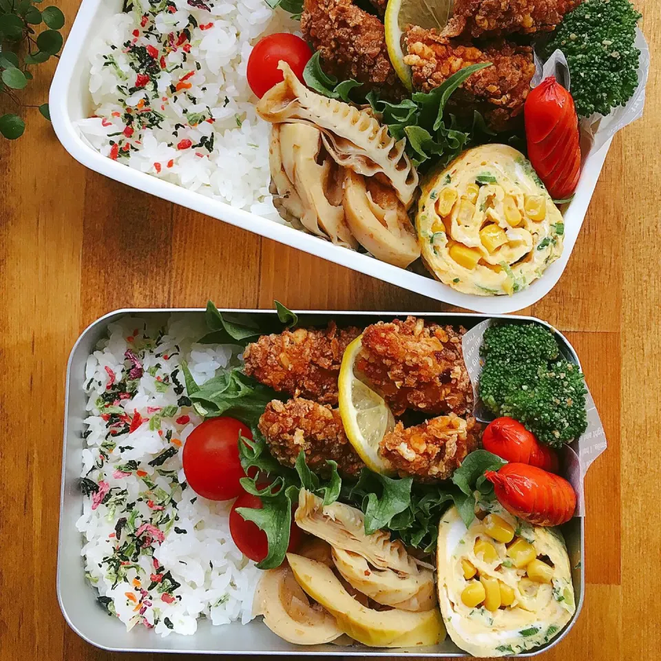 Snapdishの料理写真:2019.06.06 家族のお弁当|＊emio＊さん