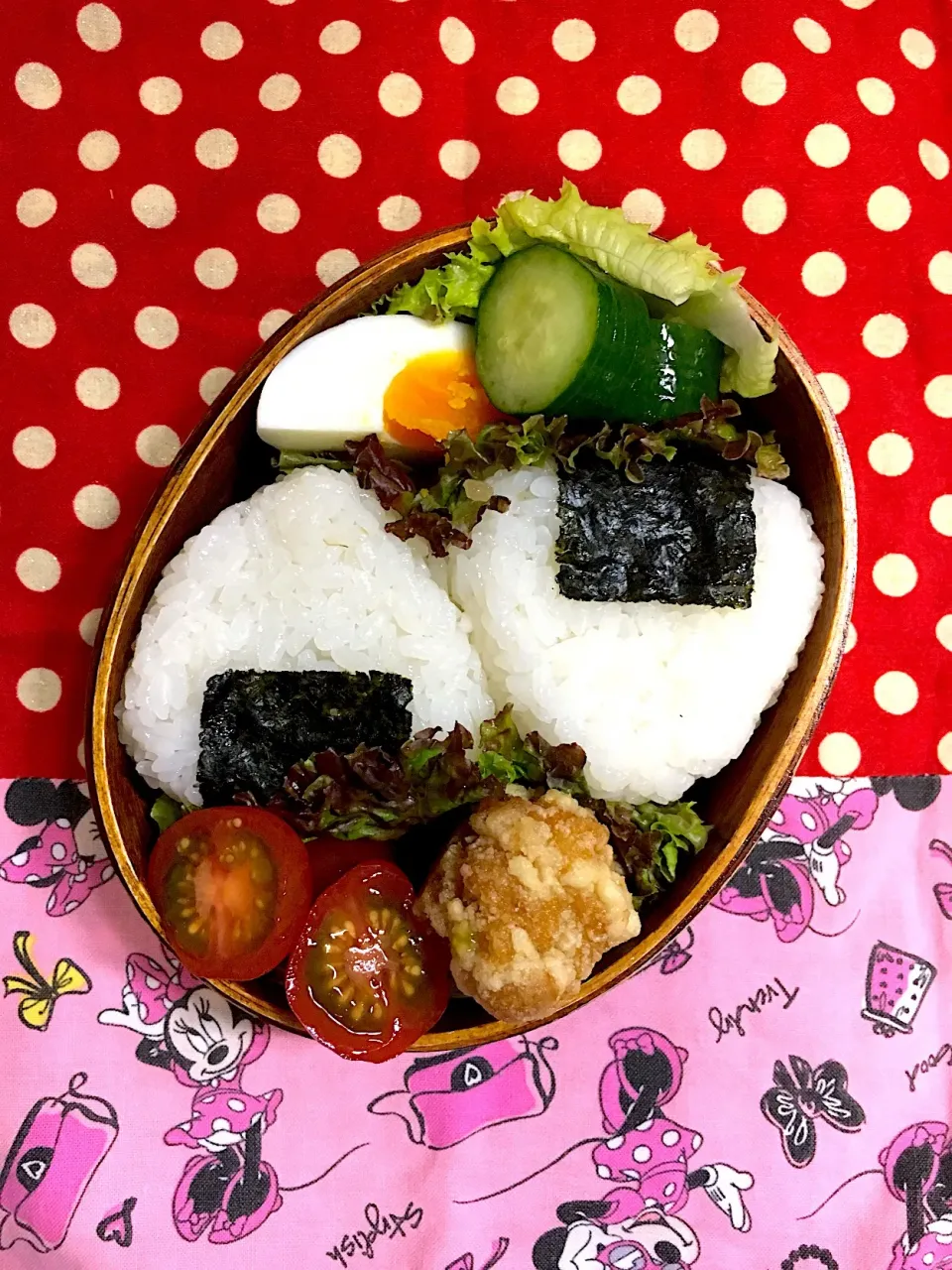 年長さん弁当20日目 #わっぱ弁当  #年長さん弁当  #野田琺瑯  #おにぎり弁当|チョコらんさん