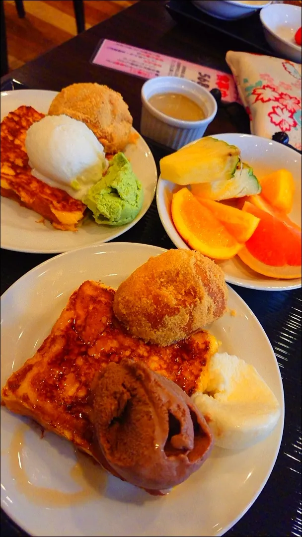 フレンチトースト&アイス&フルーツ@鬼怒川観光ホテル 朝食バイキング🍰🍩🍮✨|メイメイda.さん