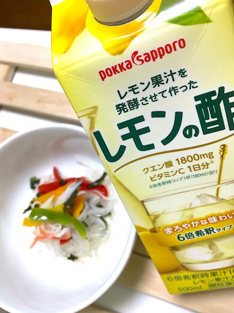 Snapdishの料理写真:#ポッカレモンの酢の物|Fuyucoさん