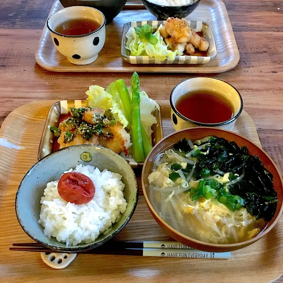 油淋鶏定食|ともみさん