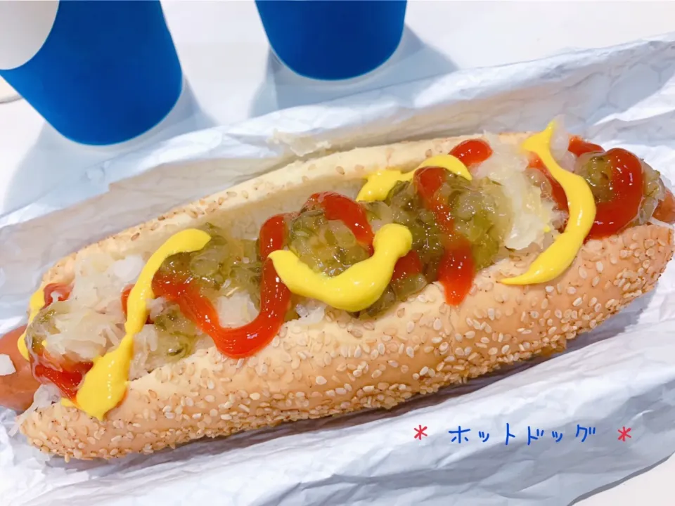 ホットドッグ🌭🥤✨|nacchan♪さん