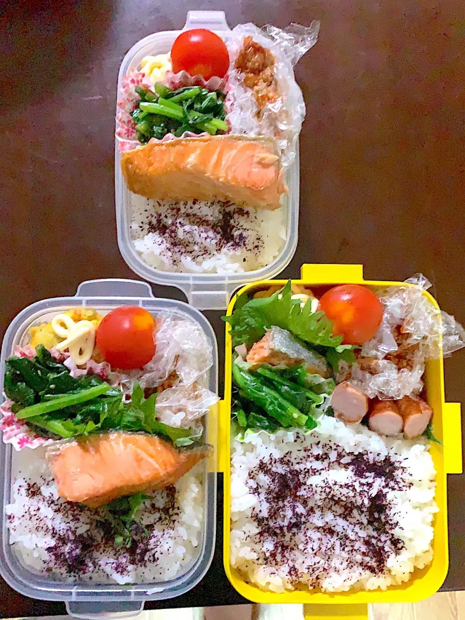 旦那さんと長女と私のお弁当🍱
今朝は豪雨…
気をつけてね♡|まこさん