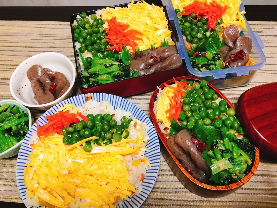 Snapdishの料理写真:今日のお弁当☆6月7日☆|☆カボ☆さん