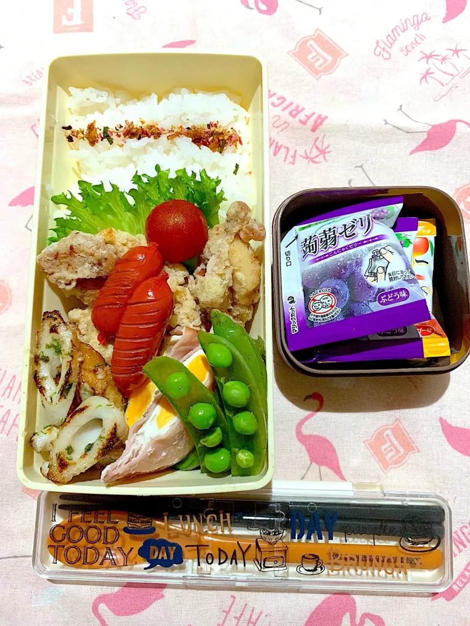 Snapdishの料理写真:2019.6.7 今日の娘弁当♡|mieさん