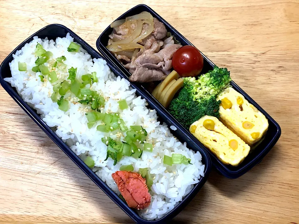 豚の生姜焼き 弁当|弁当 備忘録さん