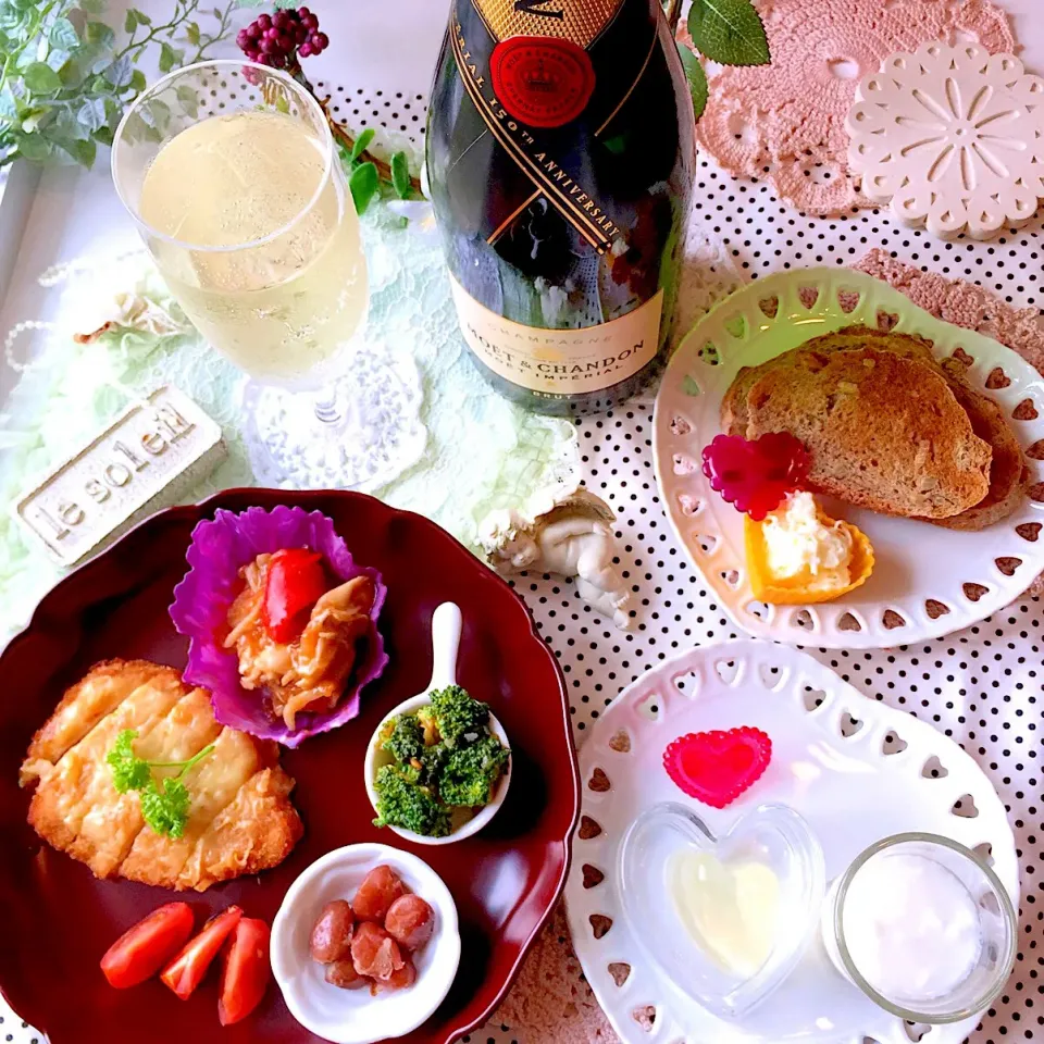 ちょい盛りランチ
モエ アンペリアル
150年アニバーサリー
結婚30年記念日に♪

#モエシャンドン
 #結婚記念日|lunadropさん