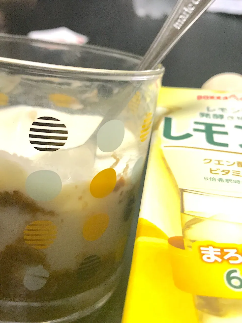 Snapdishの料理写真:【ポッカレモンの酢】水切りヨーグルトでティラミス|フェンさん