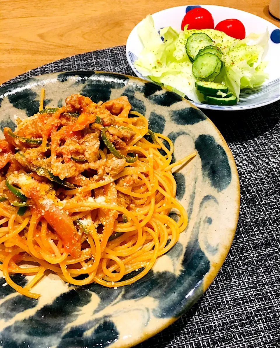 今夜は、☆Yumi☆さんの料理 ナポリタン🍝✨|ミッチ☆ママさん