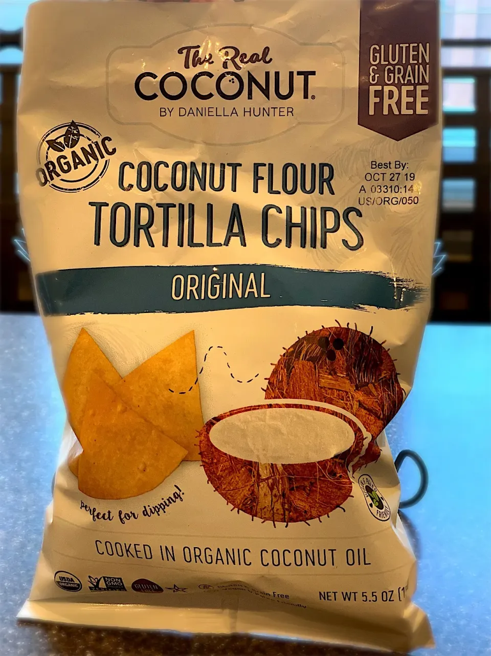 Coconut flour tortilla chips 🥰|FitMomDoc19さん