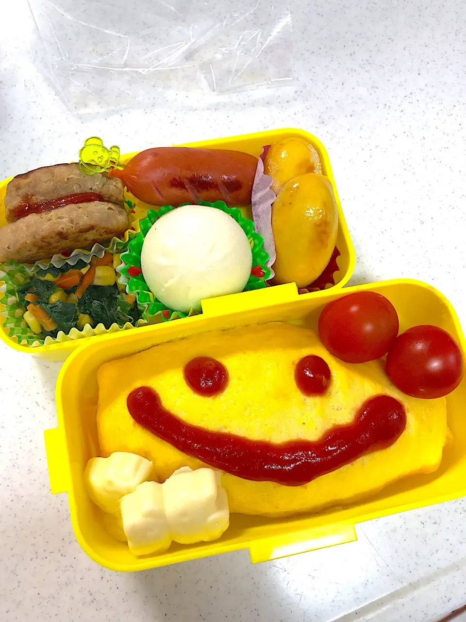 Snapdishの料理写真:youko☆さんの料理 小学生娘のお弁当🍱(^^)|youko☆さん