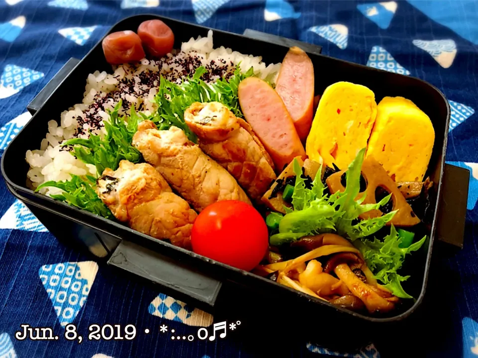 2019/06/08お弁当〜♡|いく❤️さん