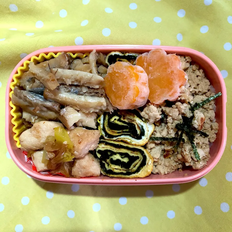 大学生弁当133|宙まめさん