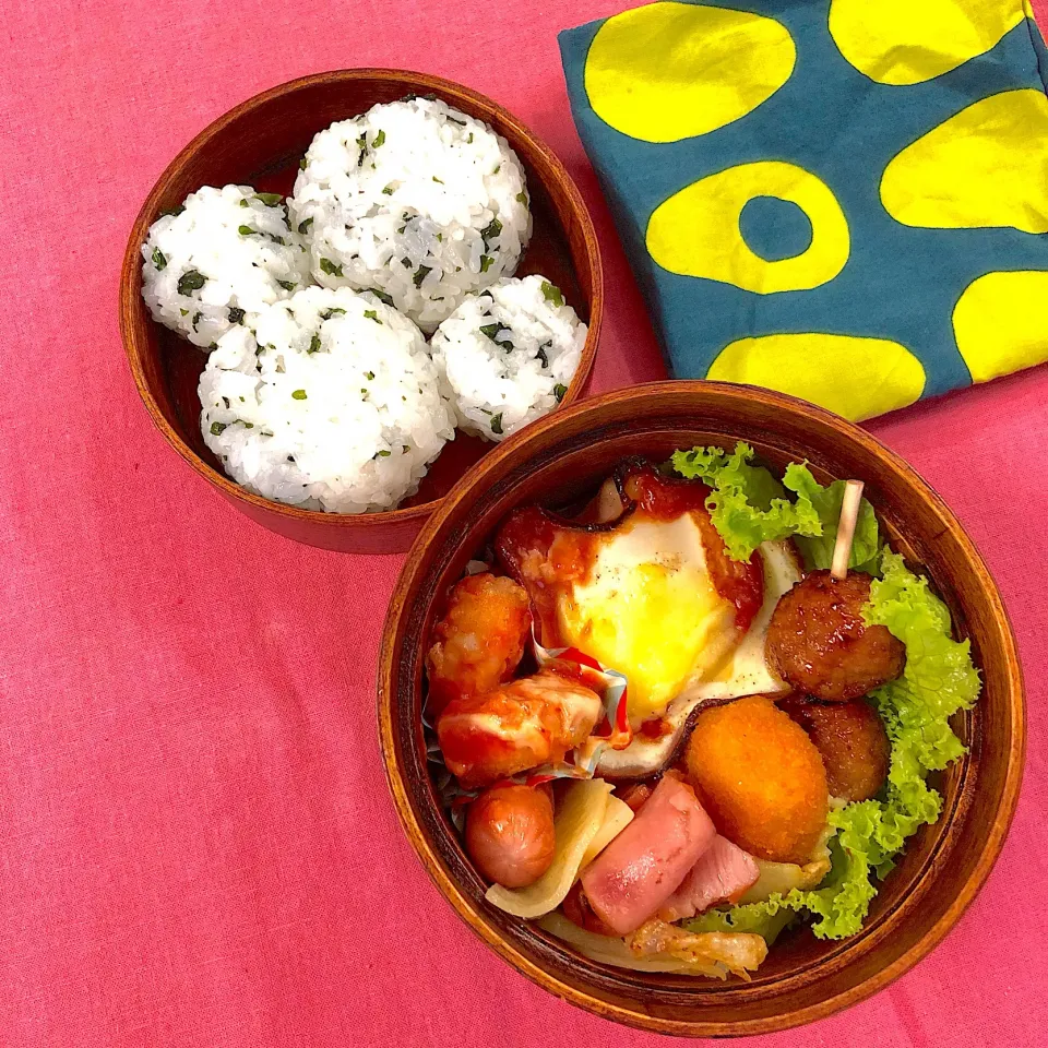 Snapdishの料理写真:#高校生男子サッカー弁当⚽️|Na.aloha.さん