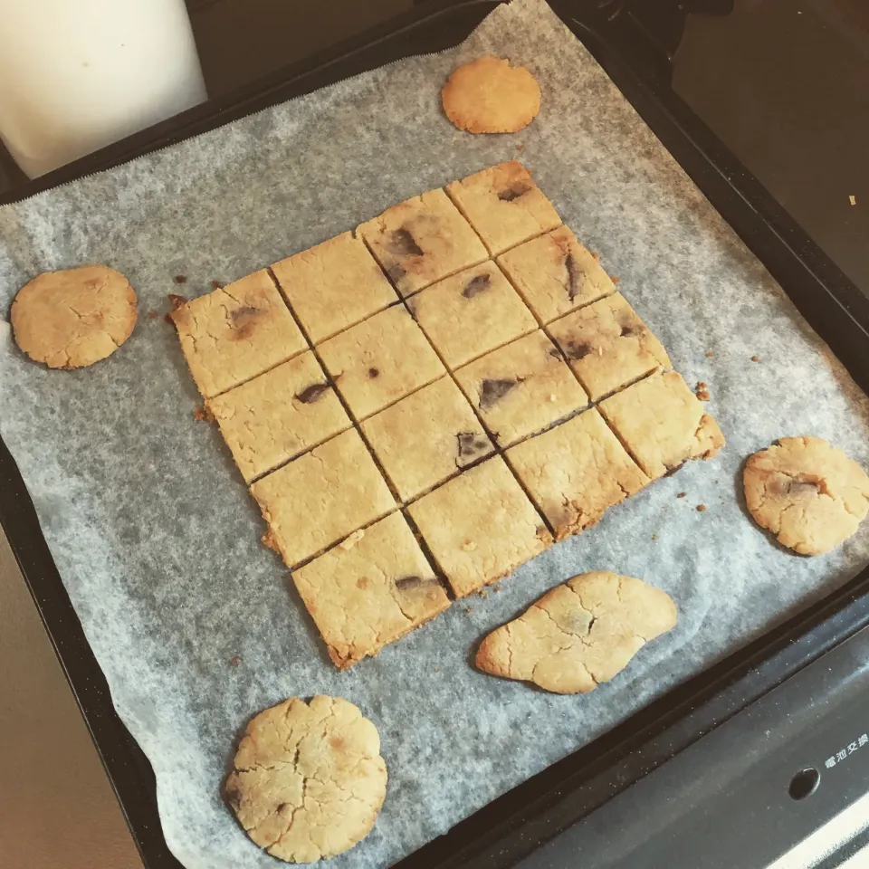 Snapdishの料理写真:チョコチップクッキー|ちえまるさん