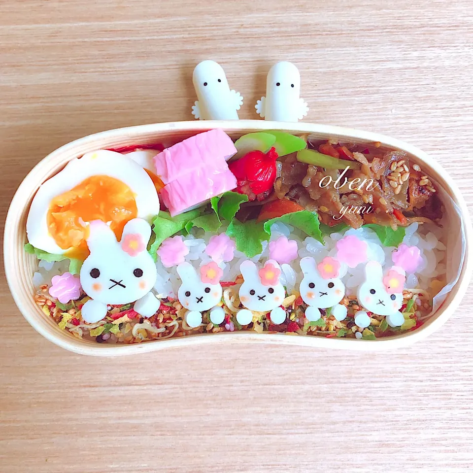 🐰ミッフィー🧡弁当🐰|🌸yuni🌸さん