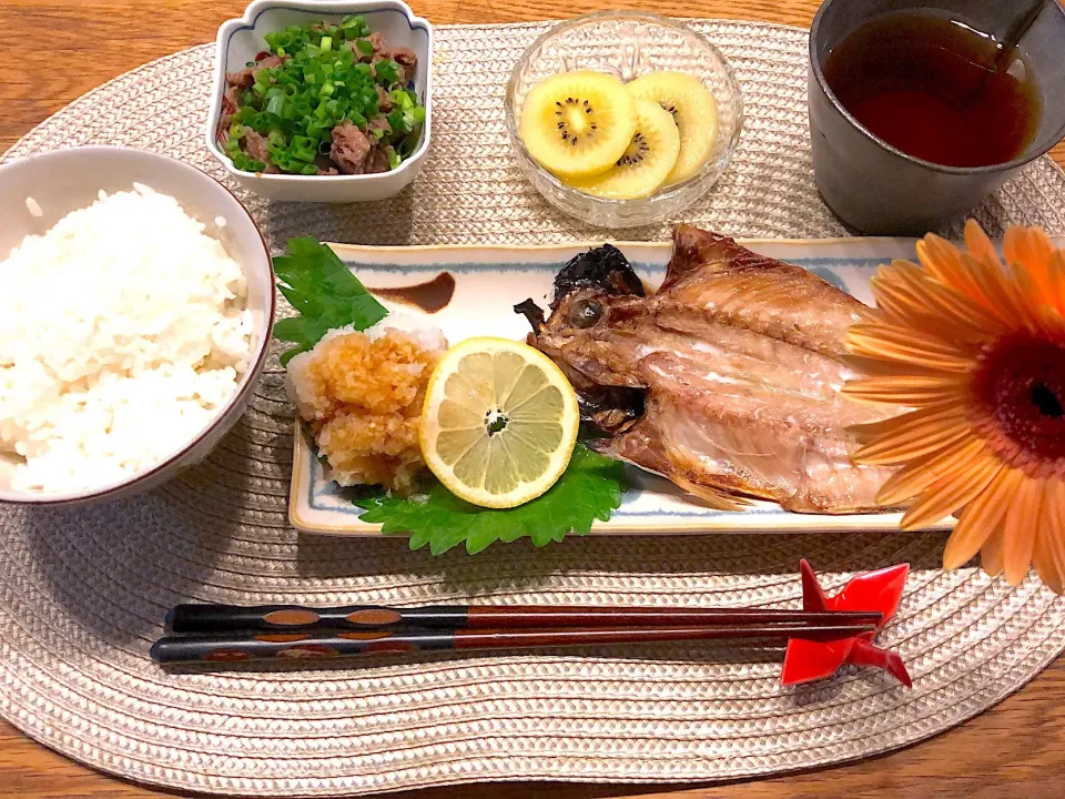 アジの開きご飯です|ヒヨリ飯さん