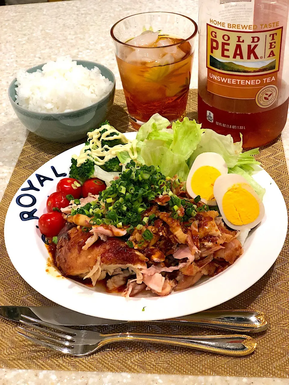 Snapdishの料理写真:よだれ鶏筋肉サラダ🥗|Mayumiさん