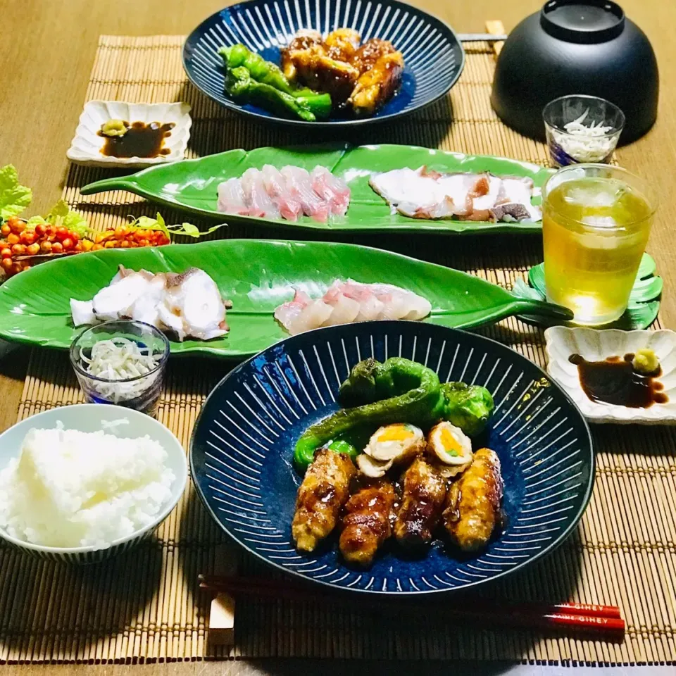 Snapdishの料理写真:『根菜の豚バラ肉巻き』定食|nailsbayさん