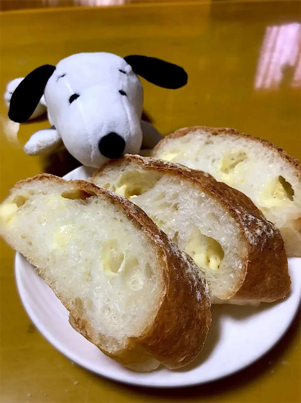 またまたまたバゲット🥖コロっとせずポテッとしてる🤣|くみぽんさん