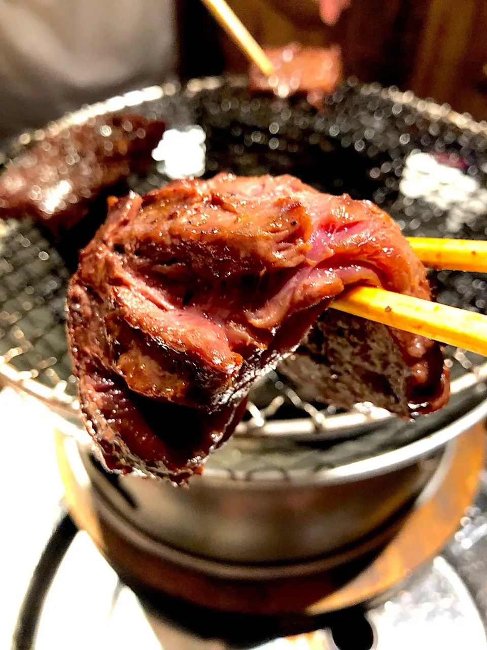 【久々訪問】外苑前の #炭火焼肉韓国料理とうがらし の壺はらみは、圧巻のボリュームです。スンドゥブ等スープ系も美味しいですよ！|魚貝ZUCKYさん