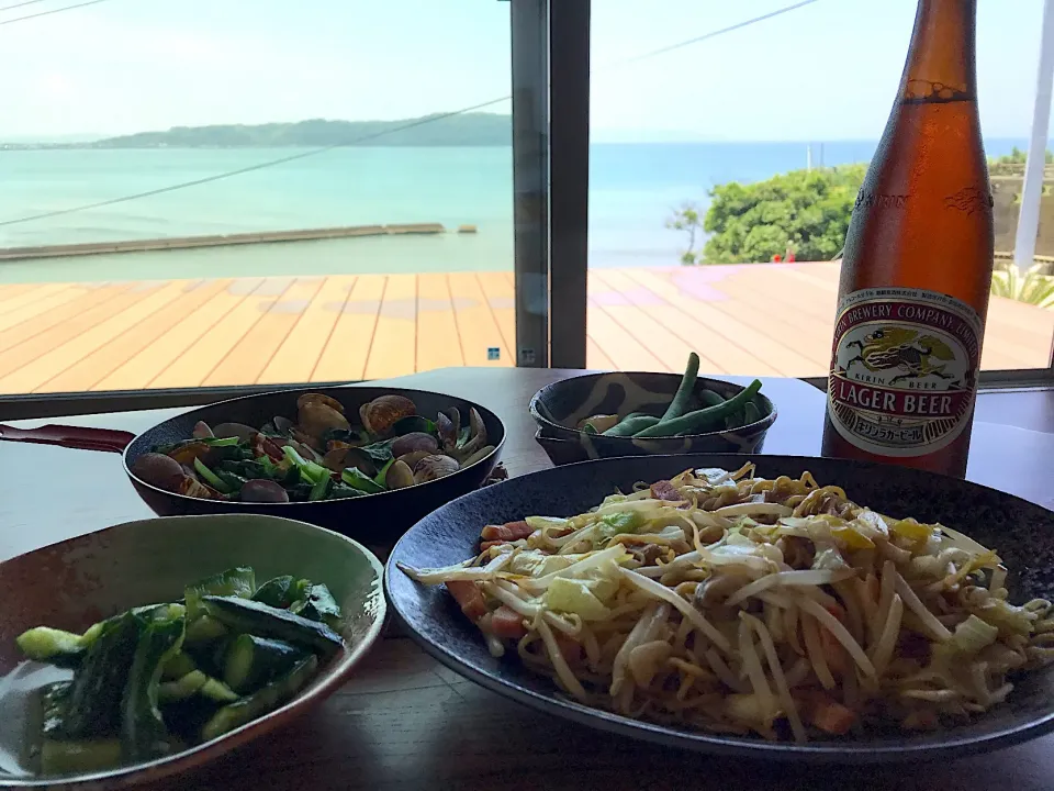 2019.6.8 焼きそばランチ🍻🍻🍻|ゆみずさん