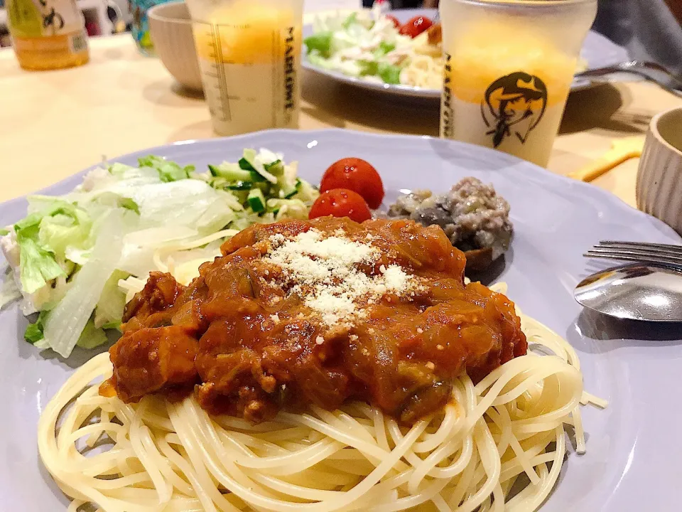 ミートソーススパゲッティ🍝|あやさん