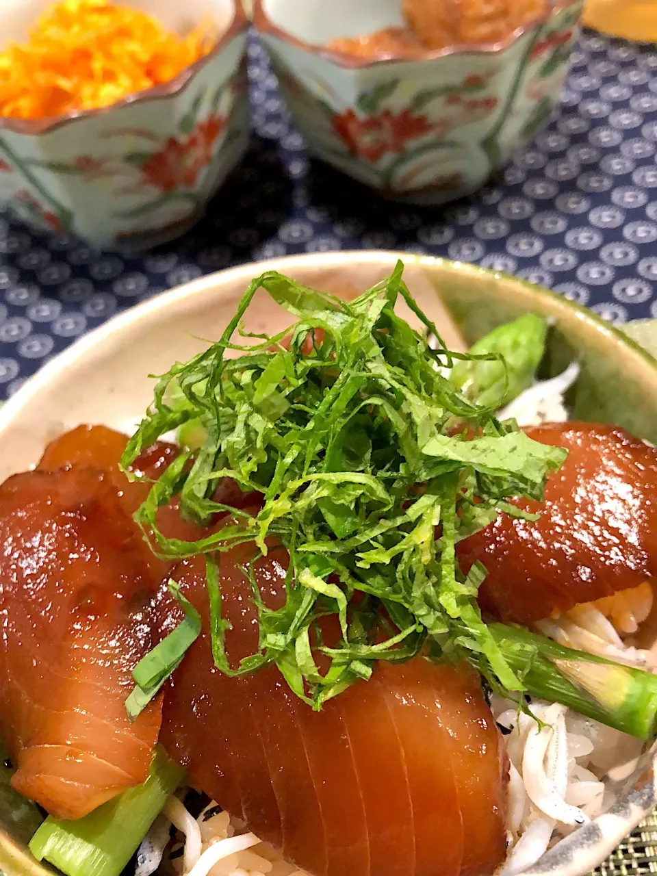 しらすと鮪のづけ丼|amiさん