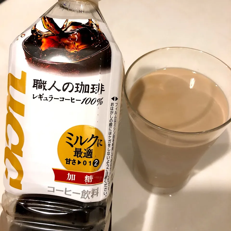 職人の珈琲でカフェオレ|晴雨さん