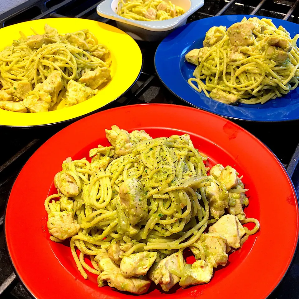 Pesto chicken pasta|Alicia Suさん