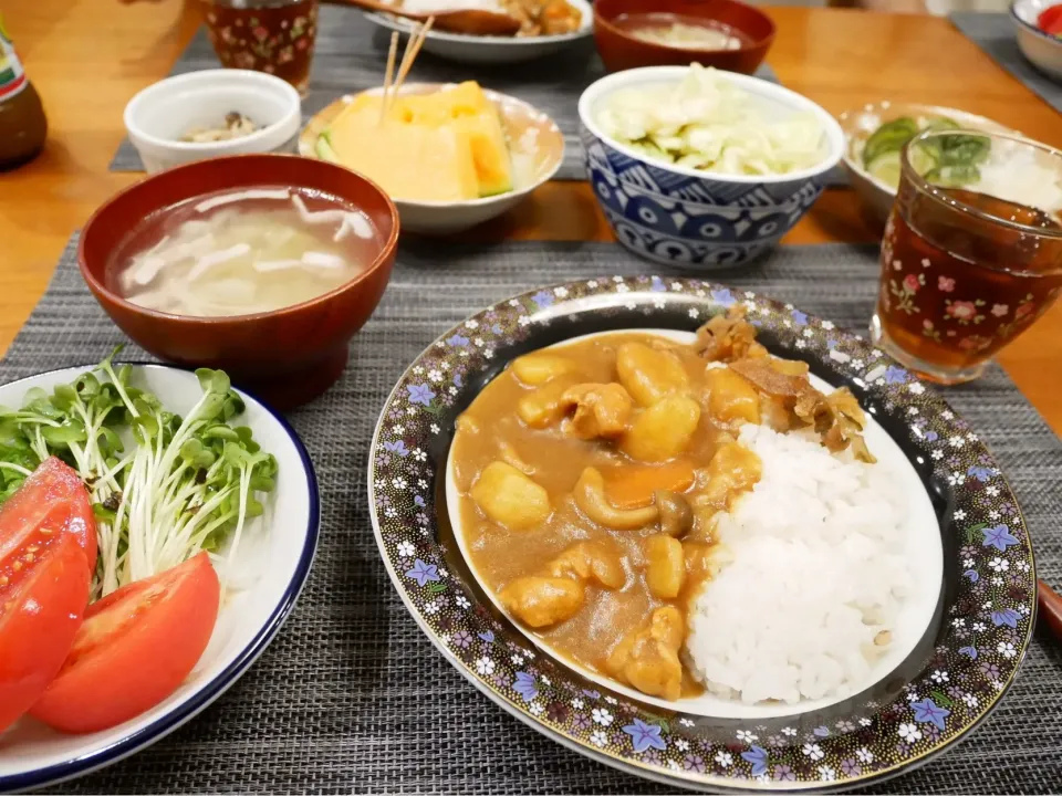 19/06/07 夕飯♪ チキンカレーライス|ikukoさん