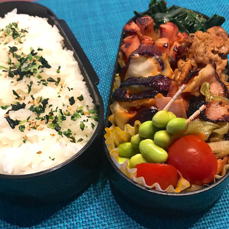 今日のお弁当
豚肉味ぽん炒めでさっぱりと

さぁ、一週間のスタート
梅雨入りでも
テンションあげて
頑張りましょ！

今日も気をつけて
いってらっしゃい👋😊|mokoさん