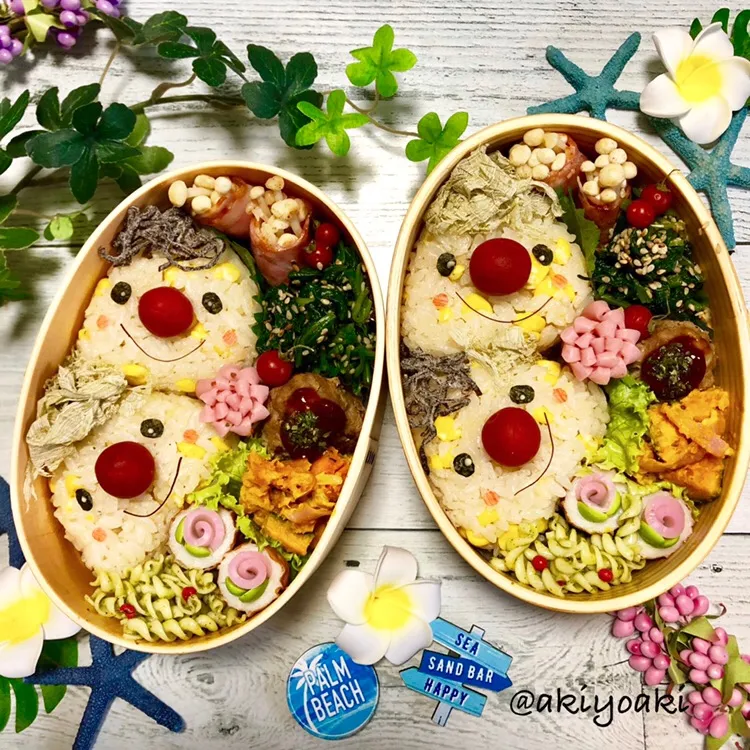 とうもろこしご飯パパさん弁当|Akiyoෆ¨̮⑅さん