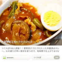 夏野菜カレー|みほさん