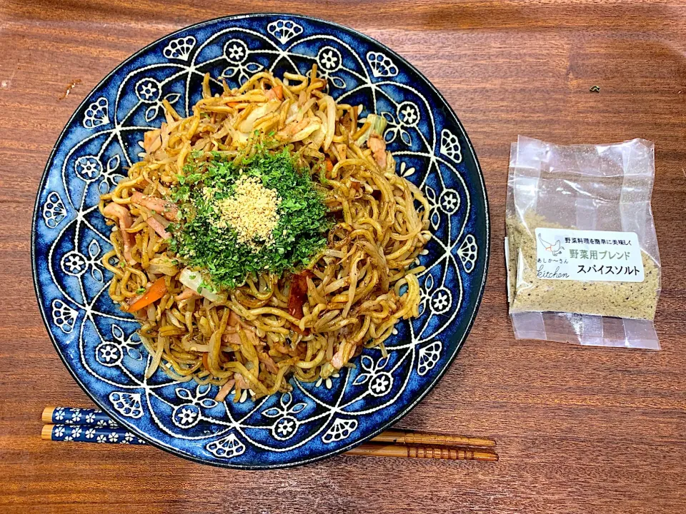 三食焼きそばwithあしかーさん野菜スパイスソルト|Kazuhiro Nakazatoさん