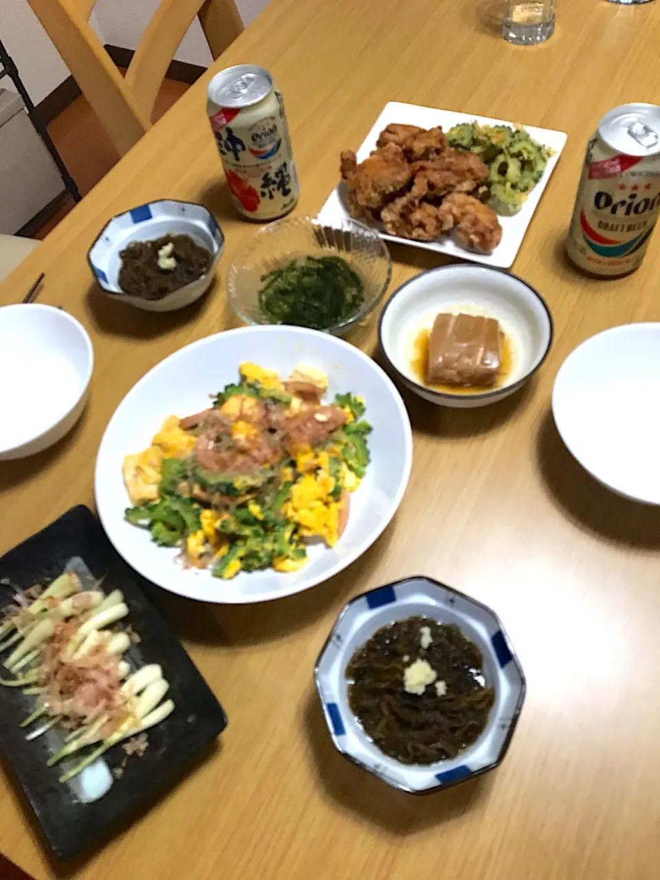 Snapdishの料理写真:酒飲み共働き新婚夫婦の夕飯|共働き営業ウーマンの酒飲みご飯さん