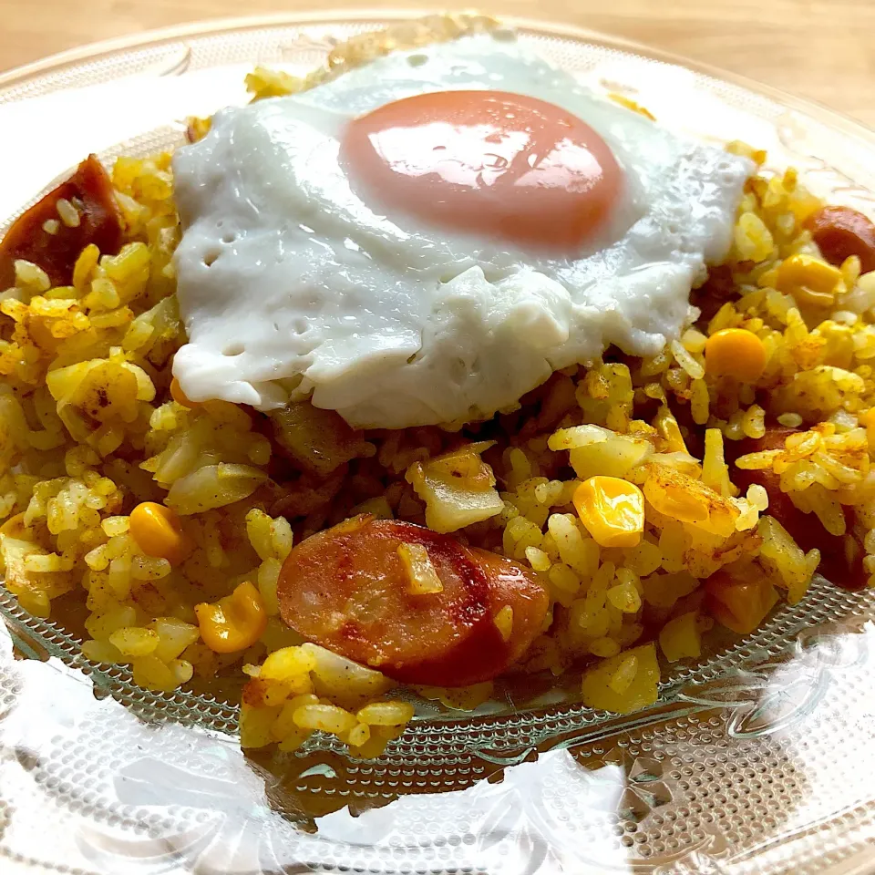 じゃがカレーチャーハン|❁❁❁さん