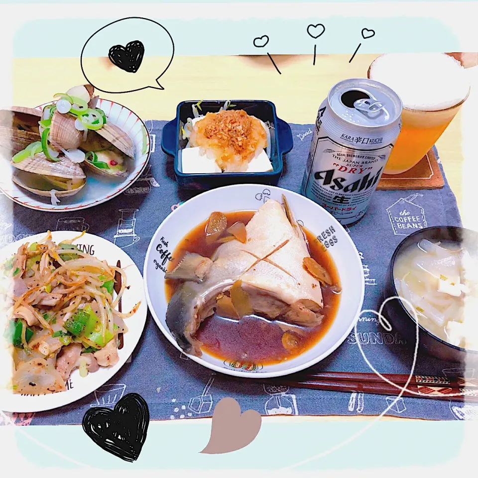 ６／１０ ｍｏｎ
晩ごはん🍴＊○°|rinaronarさん